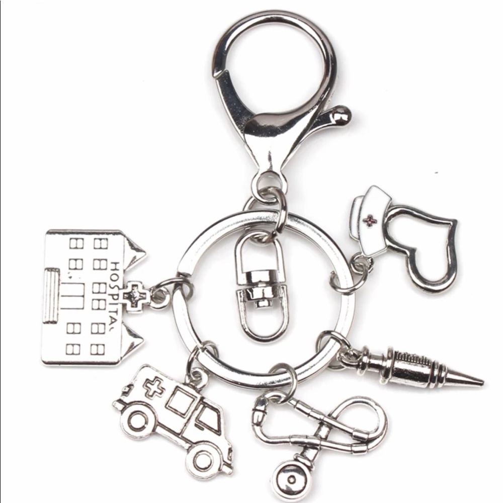 Fathers Day gift Nurse/Doctor keychain - Picture 7 of 8